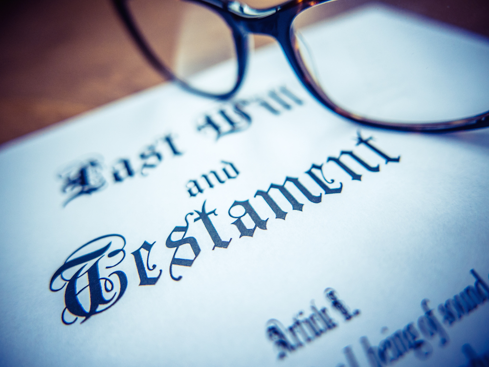 Last Will And Testament. Estate Planning