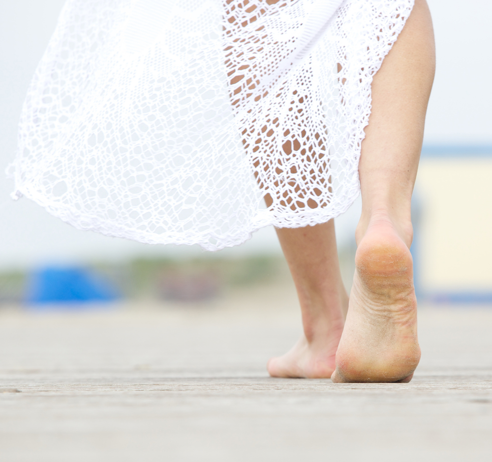 woman walking away from marriage