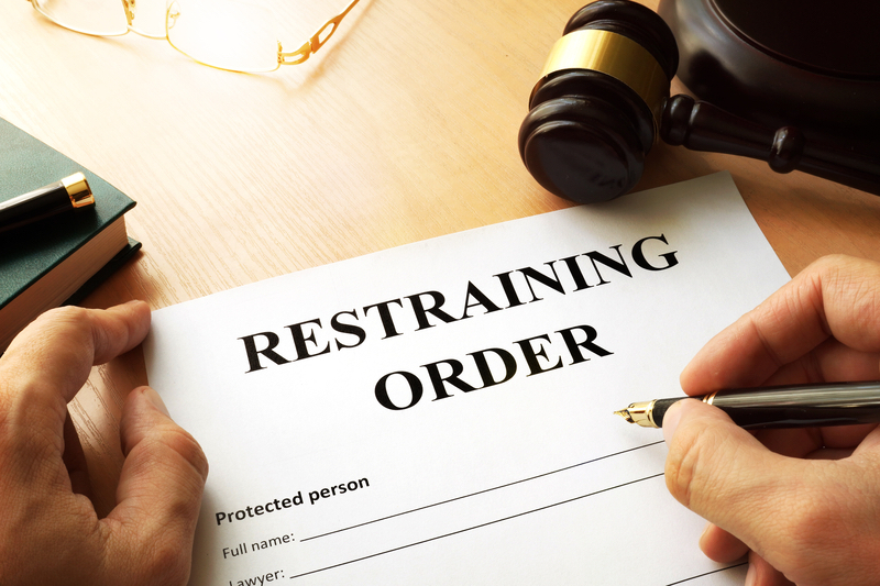 restraining order in MN